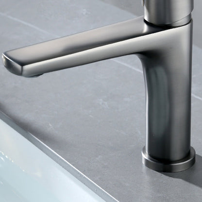 Skorter | Contemporary Centerset Faucet Single Handle Faucet for Bathroom