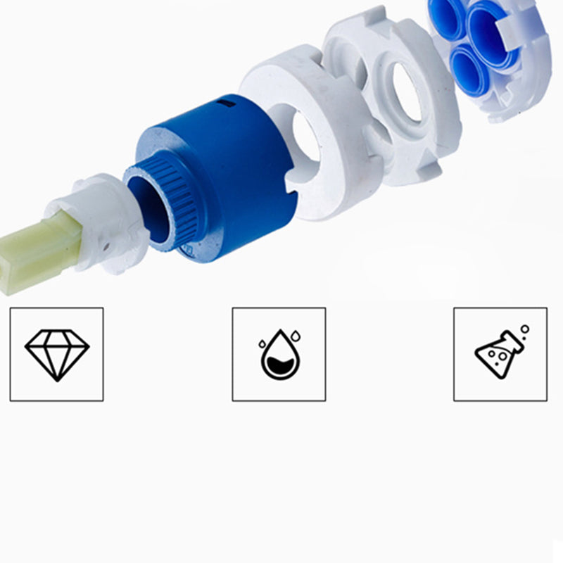 Skorter | Contemporary Centerset Faucet Single Handle Faucet for Bathroom