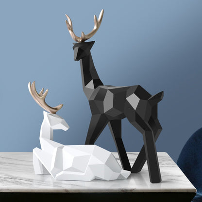 Skorter | Abstract Deer Figures Pair