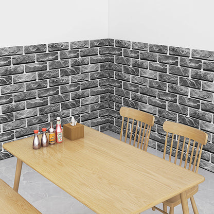 Skorter | Artificial Brick Wall Panel in Country House Style Simple Living Room Table (5-Pack)