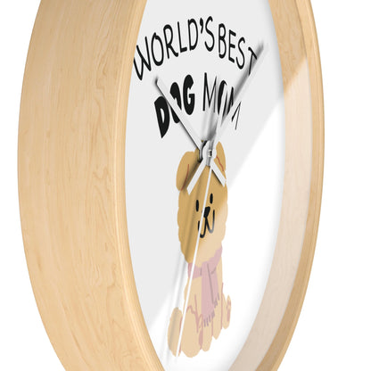 Skorter | Best Dog Mom Wall clock