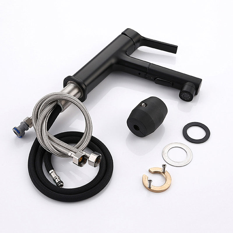 Skorter | Round Vessel Sink Bathroom Faucet Simple Style Faucet with Brass Material