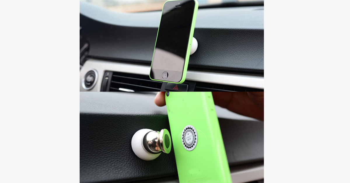 Skorter | 360-Degree Magnetic Car Mount – Keep your phone in place!