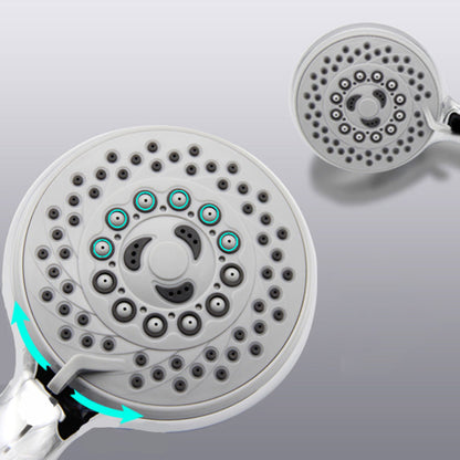 Skorter | Contemporary Style Shower Head Round Plastic Handheld Shower Head