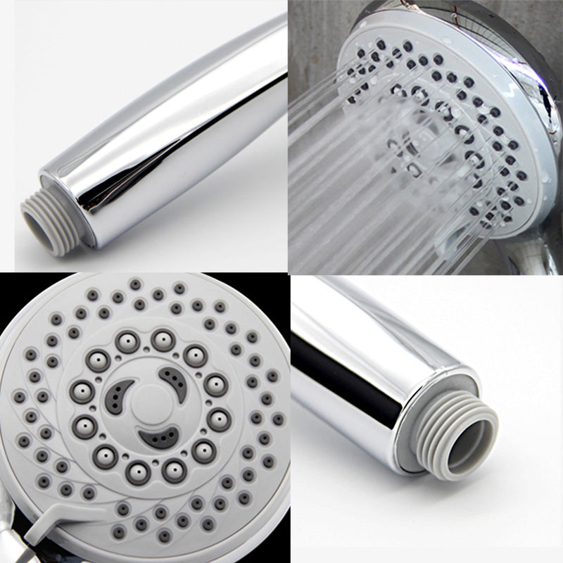 Skorter | Contemporary Style Shower Head Round Plastic Handheld Shower Head