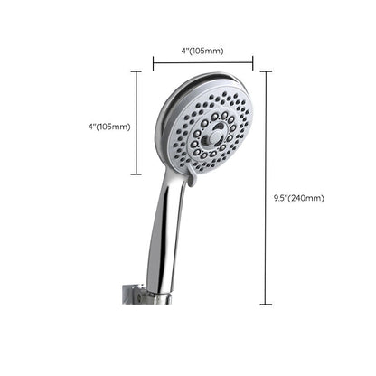 Skorter | Contemporary Style Shower Head Round Plastic Handheld Shower Head