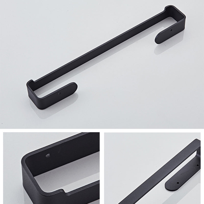 Skorter | Aluminum Alloy Bathroom Set 4-piece Modern Style Bathroom Hardware Set