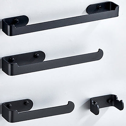 Skorter | Aluminum Alloy Bathroom Set 4-piece Modern Style Bathroom Hardware Set