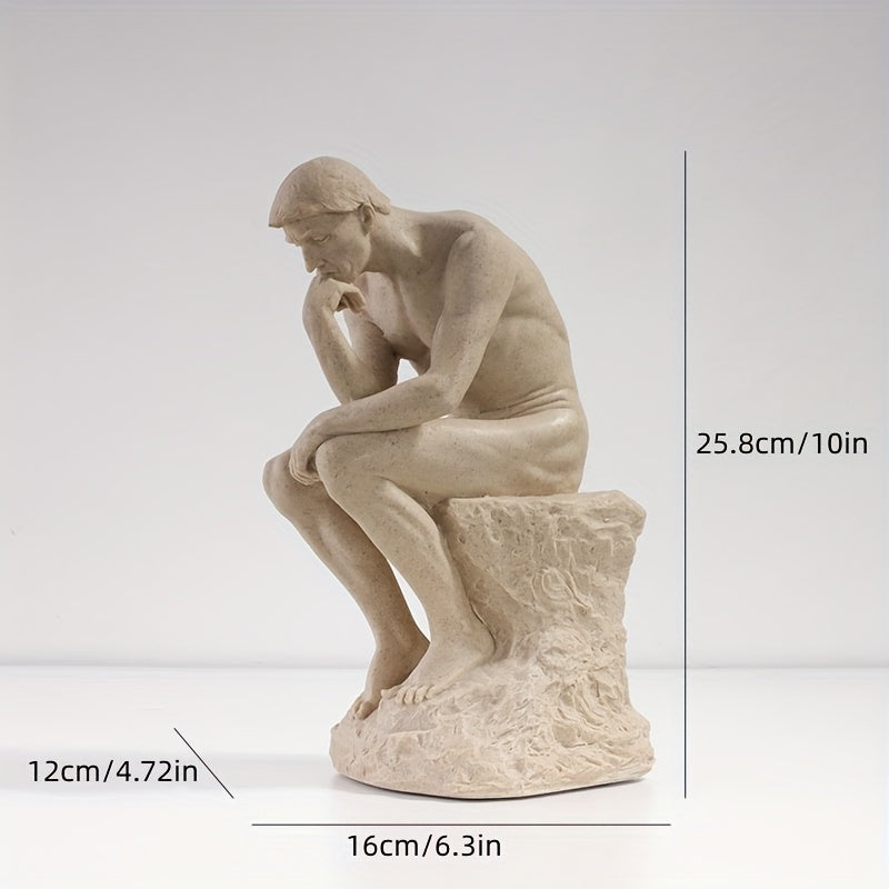 Skorter | Creative Character Sculpture, Thinker Decoration