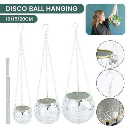Skorter | Disco Ball Hanging Planter