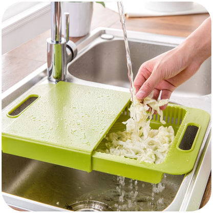 Skorter Kitchen Cutting Blocks Sinks Drain Baskets Cutting Boards Vegetable Meat Tools Kitchen Equipment Cutting Board