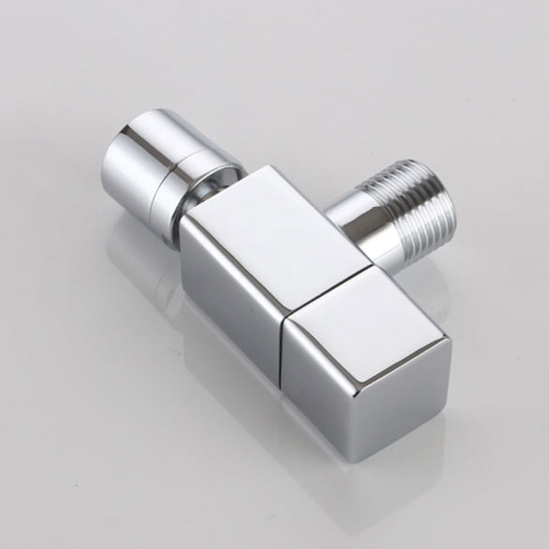 Skorter | Contemporary Wall Mounted Bathroom Faucet Knob Handle Solid Brass Round Faucet