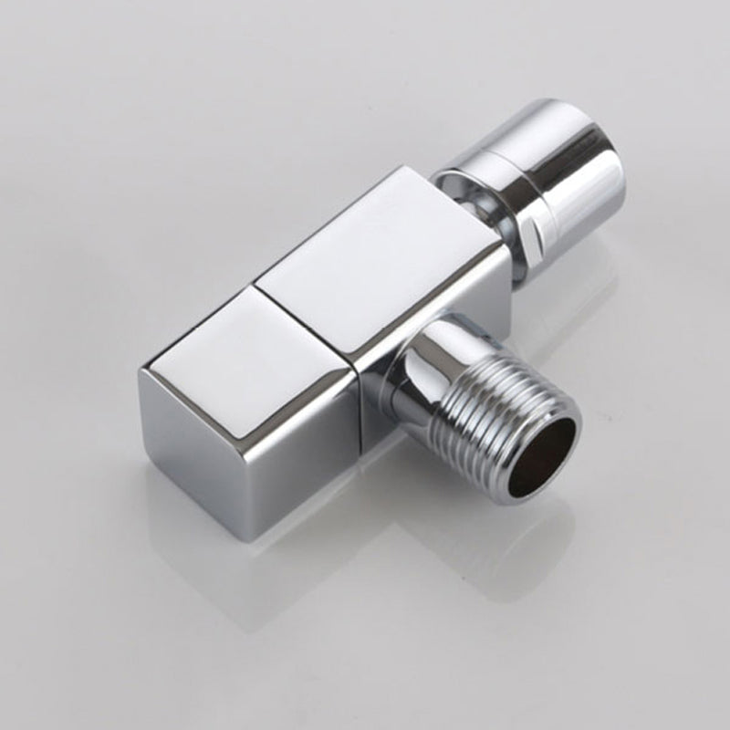 Skorter | Contemporary Wall Mounted Bathroom Faucet Knob Handle Solid Brass Round Faucet