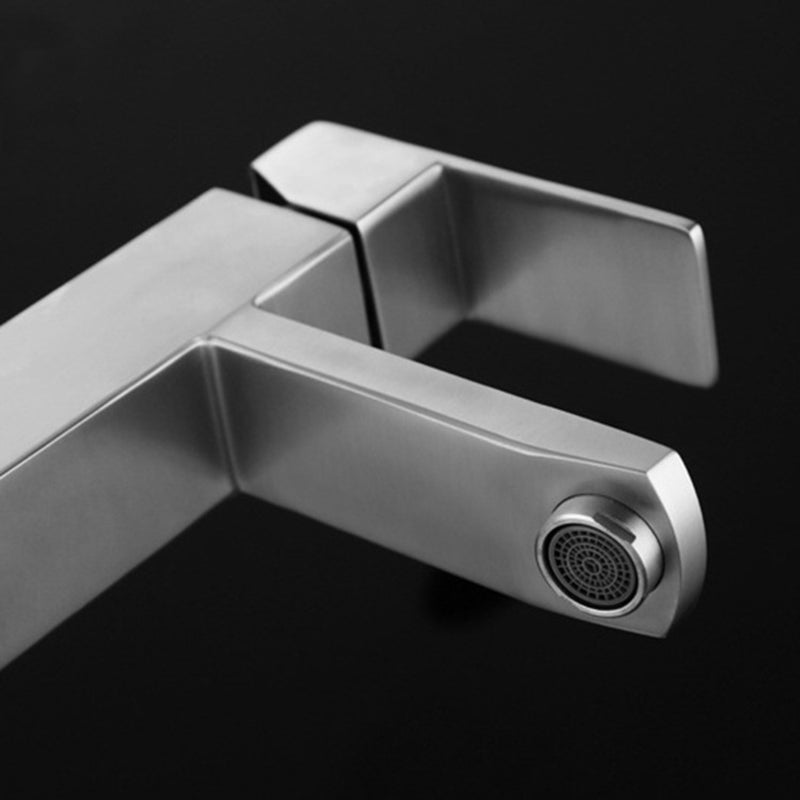 Skorter | Basic sink faucet simple low arc metal centerset sink faucet for bathroom