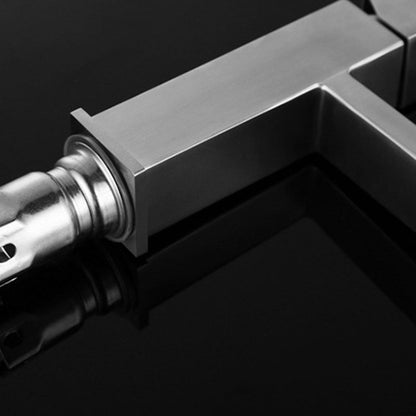 Skorter | Basic Sink Faucet simple low arc metal centerset sink faucet for bathroom