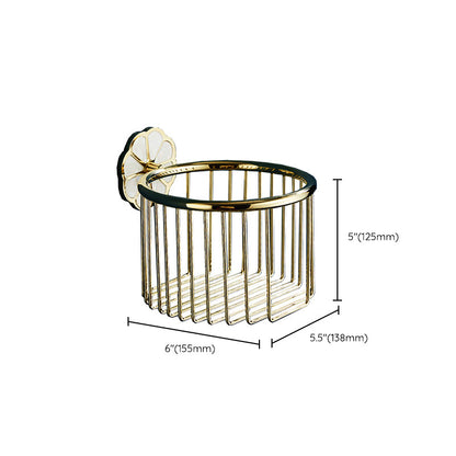 Skorter | Metal Simple Bathroom Accessories as Individual Piece or in Set in Gold