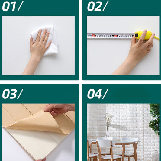 Skorter | Contemporary Wall Covering 3D-embossed Mosaic Design waterproof Wall Ceiling