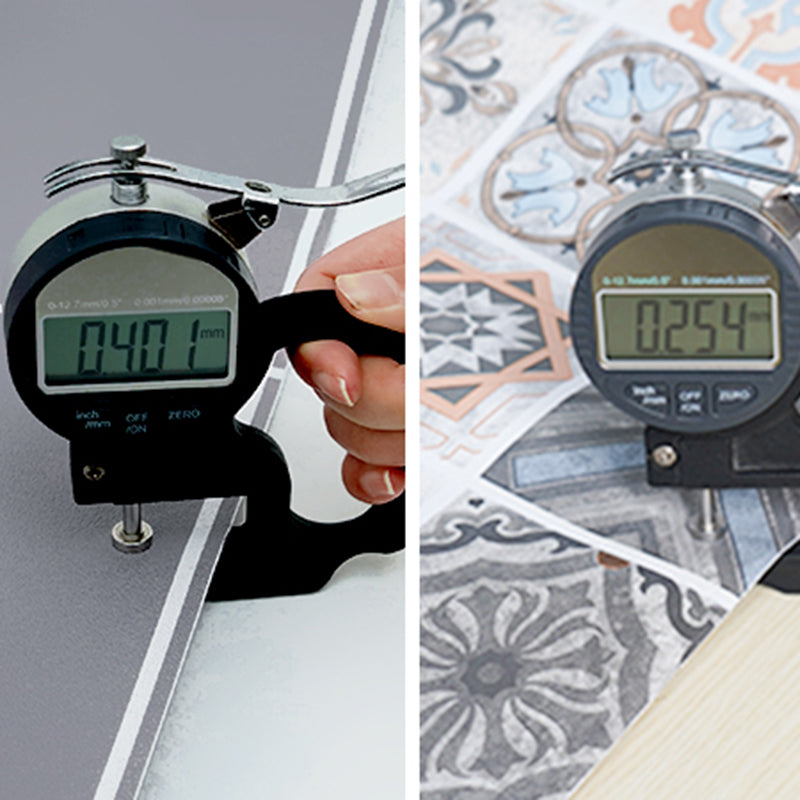 Skorter | Bathroom Square PVC Flooring 24" x 118" x 4mm Peel and Stick Vinyl Flooring