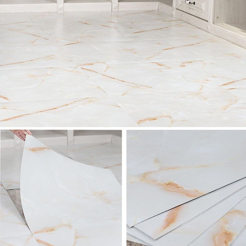 Skorter | 24" x 24" x 1.2mm Vinyl Floor Square Peel and Stick PVC Floor