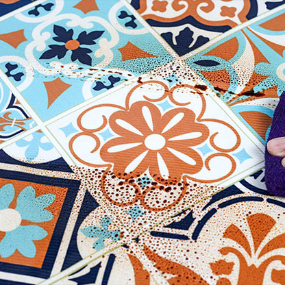 Skorter | 24" x 118" x 6mm Vinyl flooring for living spaces Peel and Stick PVC floor