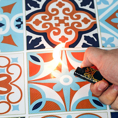 Skorter | 24" x 118" x 6mm Vinyl flooring for living spaces Peel and Stick PVC floor