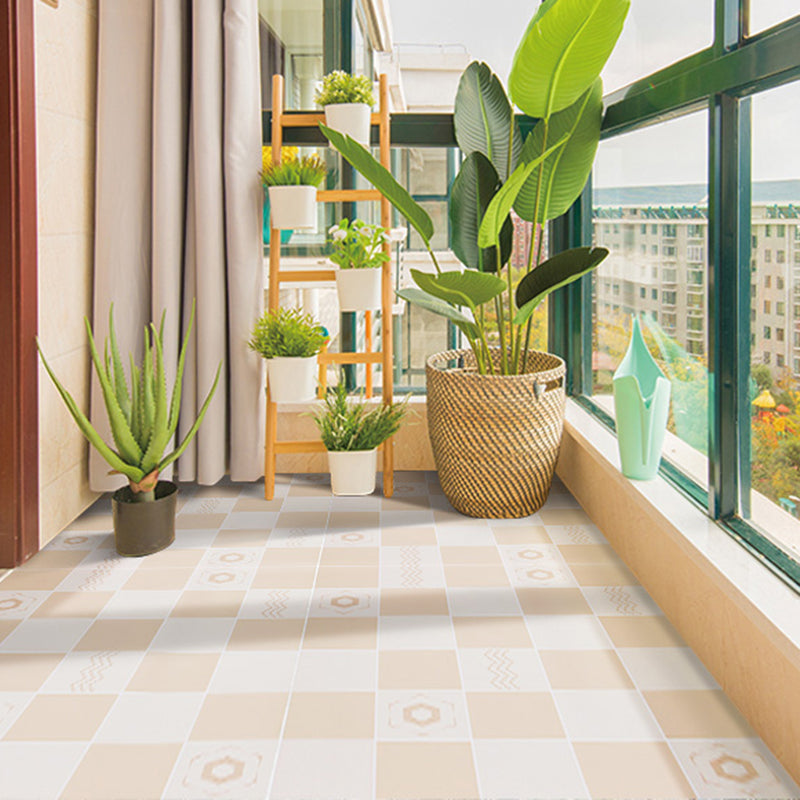 Skorter | 24" x 118" x 6mm Vinyl floor Living spaces Peel and Stick PVC floor