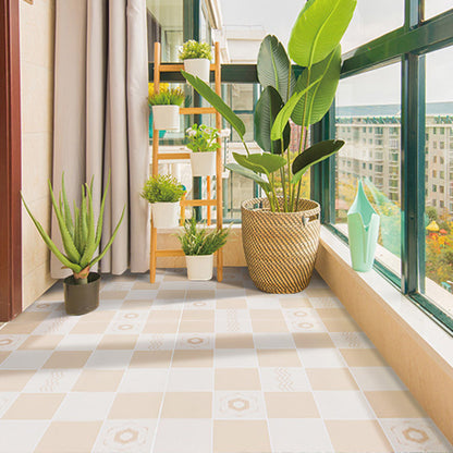 Skorter | 24" x 118" x 6mm Vinyl flooring for living spaces Peel and Stick PVC floor