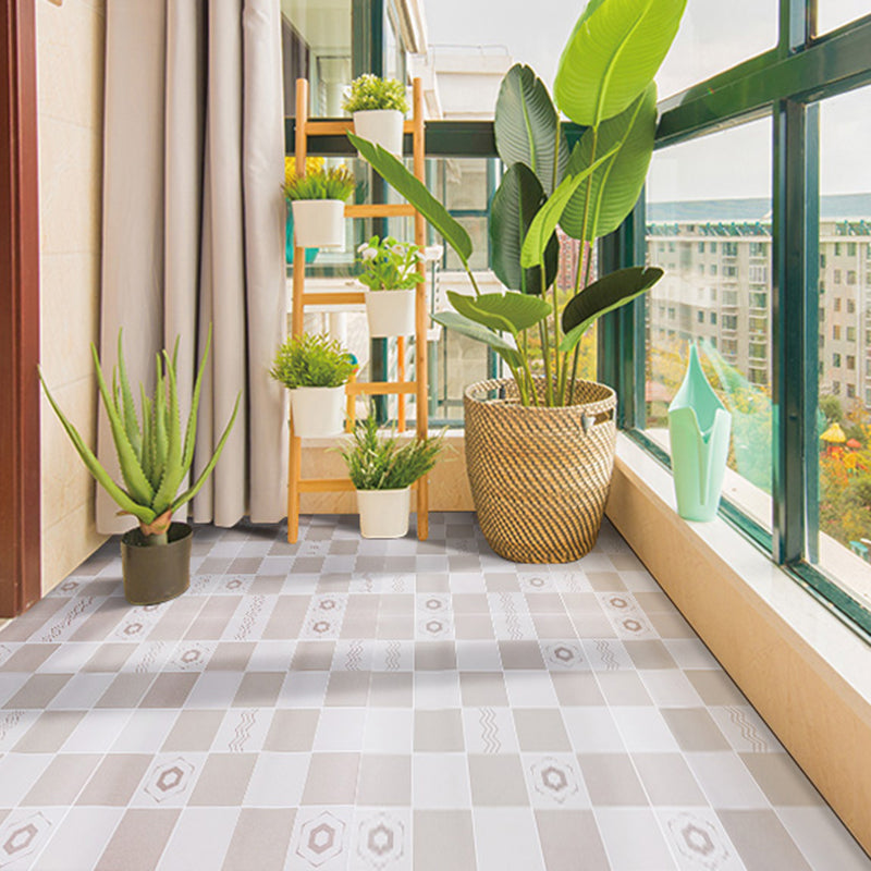 Skorter | 24" x 118" x 6mm Vinyl floor Living spaces Peel and Stick PVC floor