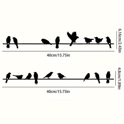 Skorter | BirdSet - Set with 2 Metal Bird Wall Decorations