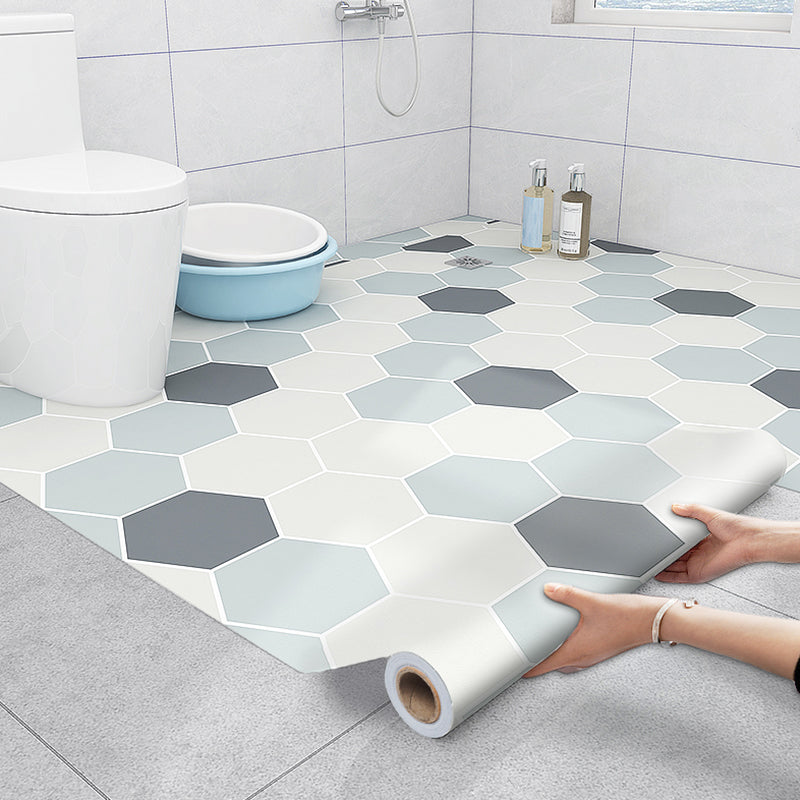 Skorter | Bathroom 3.5 mm vinyl floor square peel and stick PVC floor