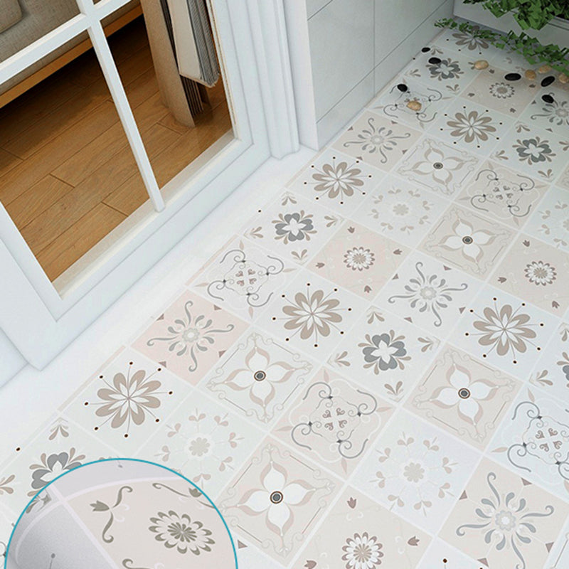 Skorter | Bathroom 3.5 mm Vinyl Floor Square Peel and Stick PVC Flooring