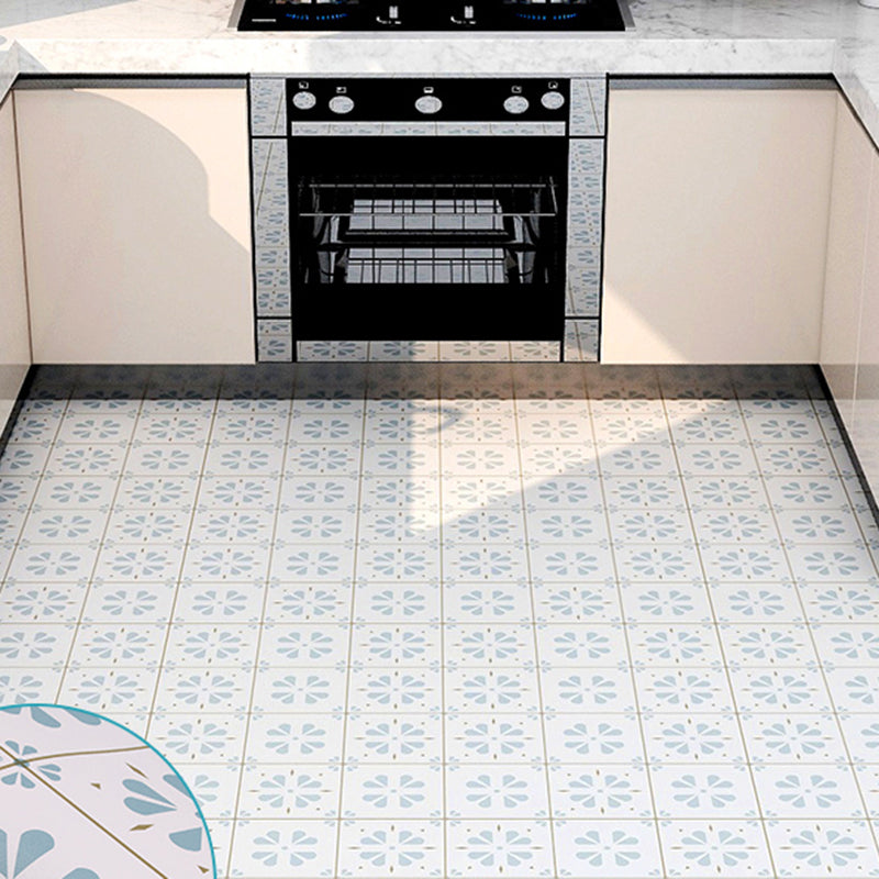 Skorter | Bathroom 3.5 mm vinyl floor square peel and stick PVC floor