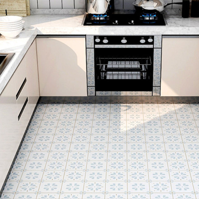 Skorter | Bathroom 3.5 mm vinyl floor square peel and stick PVC floor