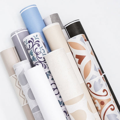 Skorter | 4 mm thick PVC floor covering Living spaces Smooth Peel & Stick Vinyl flooring