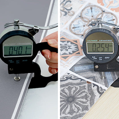 Skorter | 4 mm thick PVC flooring Living Spaces Smooth Peel & Stick Vinyl Flooring