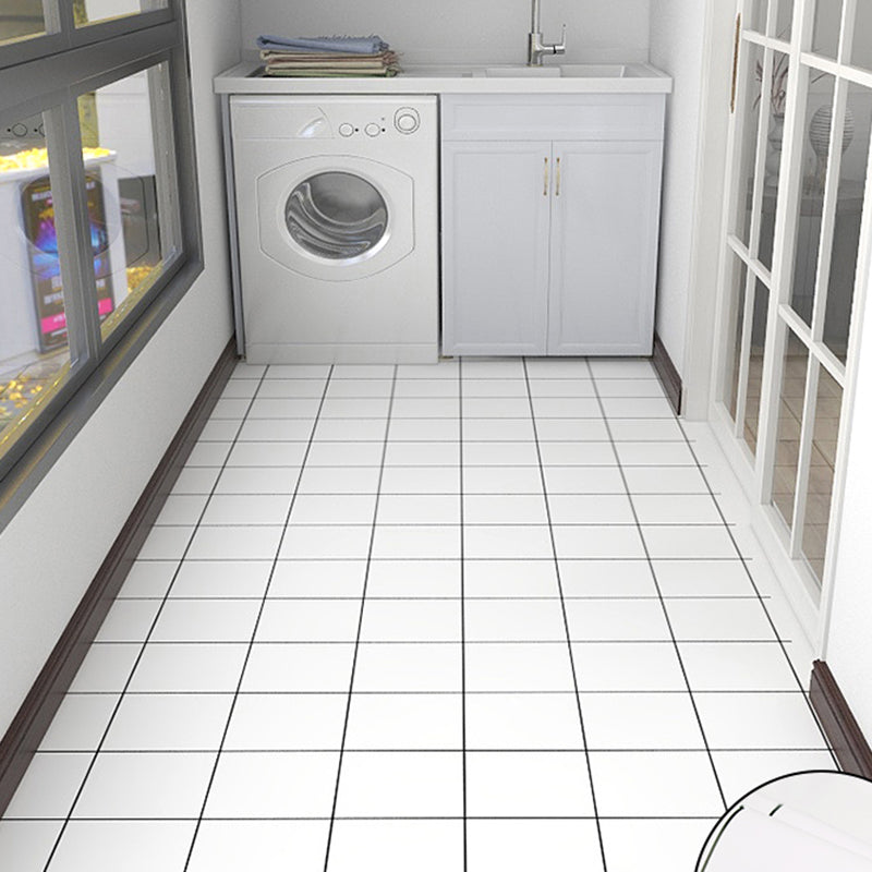 Skorter | 4 mm thick PVC flooring Living Spaces Smooth Peel & Stick Vinyl Flooring