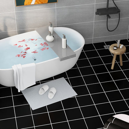 Skorter | 4 mm thick PVC flooring Living Spaces Smooth Peel & Stick Vinyl Flooring