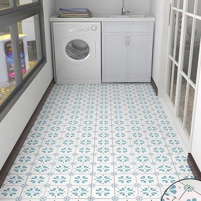 Skorter | 4 mm thick PVC flooring Living Spaces Smooth Peel & Stick Vinyl Flooring