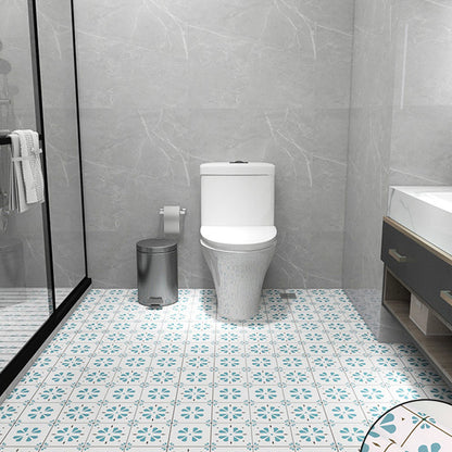 Skorter | 4 mm thick PVC flooring Living Spaces Smooth Peel & Stick Vinyl Flooring