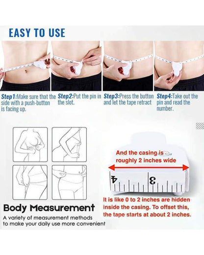 Skorter | Automatic Telescopic Portable Measuring Tape