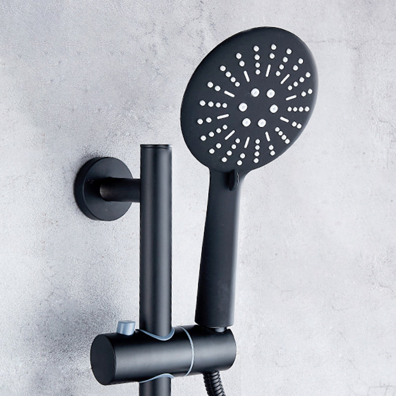 Skorter | Brass Wall-Mounted Shower System Single Handle Shower with Lever Handle