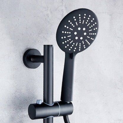 Skorter | Brass Wall-mounted Shower System Single Handle Shower with Lever Handle