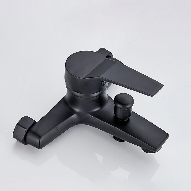 Skorter | Brass Wall-mounted Shower System Single Handle Shower with Lever Handle