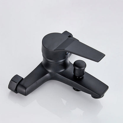 Skorter | Brass Wall-mounted Shower System Single Handle Shower with Lever Handle