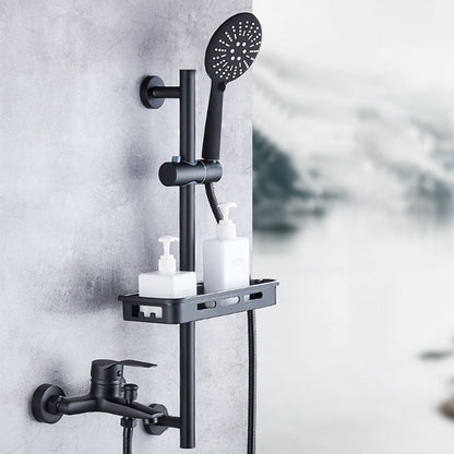 Skorter | Brass Wall-mounted Shower System Single Handle Shower with Lever Handle