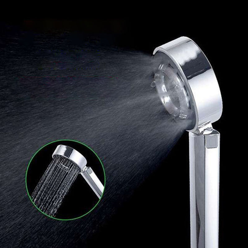 Skorter | Contemporary Wall-Mounted Shower Head Combination Chrome Round Hand Shower