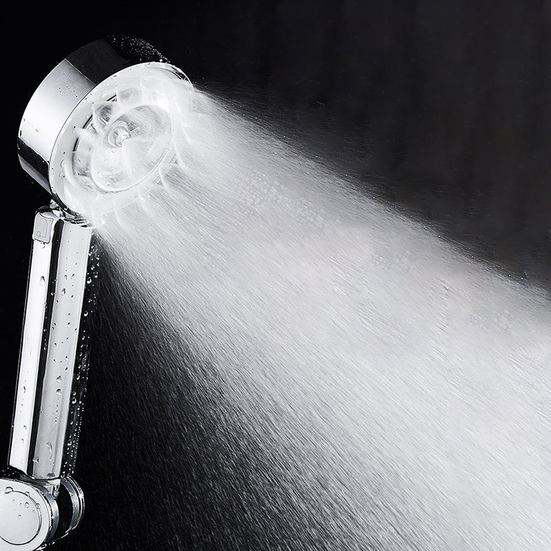 Skorter | Contemporary Wall Mounted Showerhead Combination Chrome Round Hand Shower