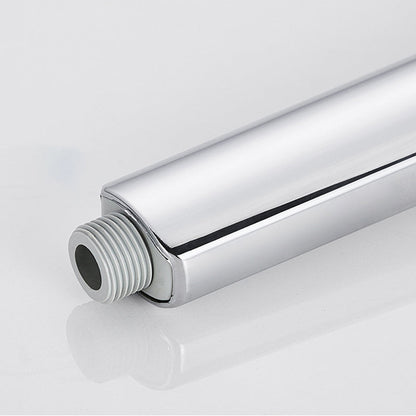 Skorter | Contemporary Wall-Mounted Shower Head Combination Chrome Round Hand Shower