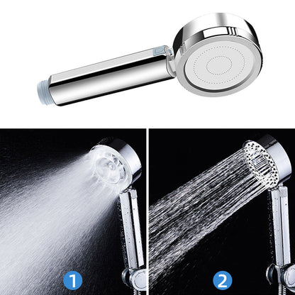 Skorter | Contemporary Wall-Mounted Shower Head Combination Chrome Round Hand Shower