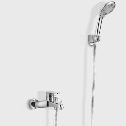 Skorter | Bathroom Bathtub Pull-Out Wall-Mounted Hand Shower Fixed Bathtub Faucet